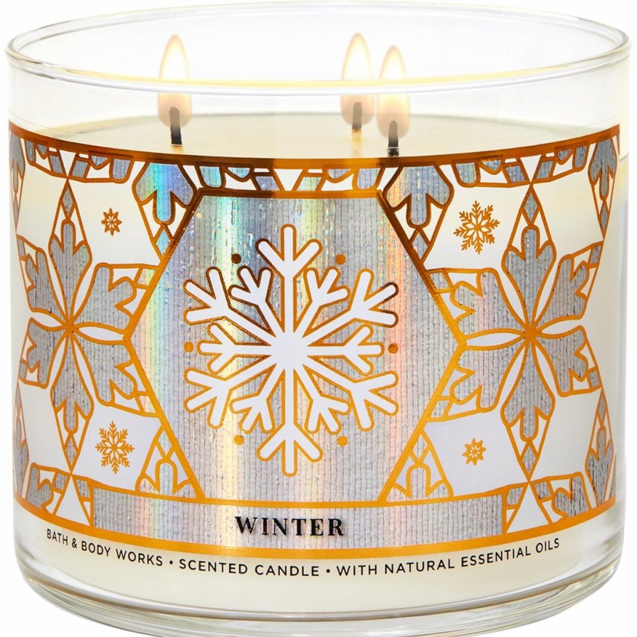 Home Decor * | Discount Bath & Body Works Winter Nutcracker 3 Wick Candle