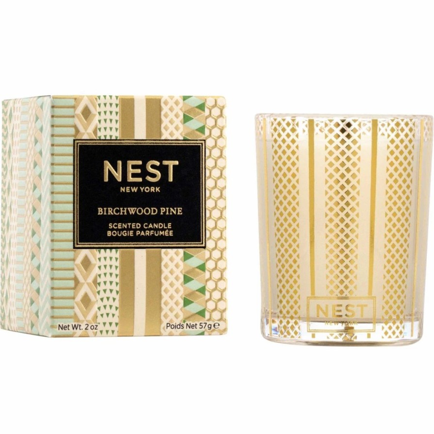 Home Decor * | Cheapest Nest Fragrances Birchwood Pine Votive Candle