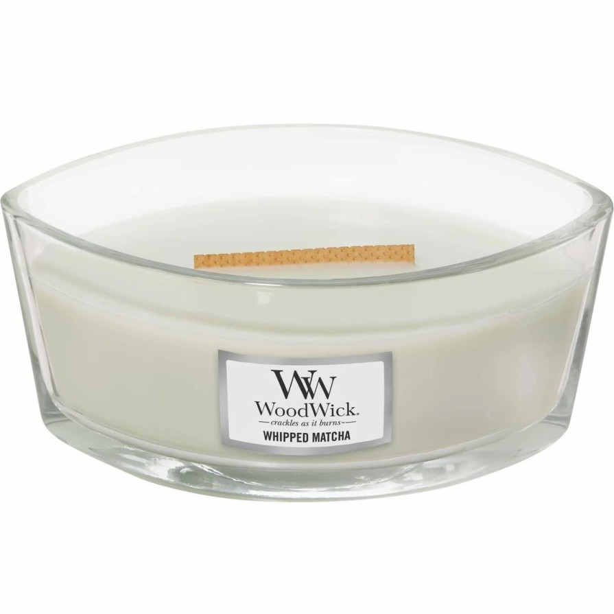 Home Decor * | Budget Woodwick Whipped Matcha Ellipse Candle