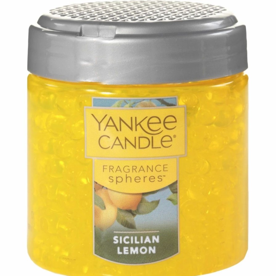 Home Decor * | Cheap Yankee Candle Sicilian Lemon Fragrance Spheres