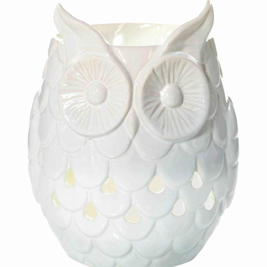 Home Decor * | Best Pirce Yankee Candle Scenterpiece Warmer Owl