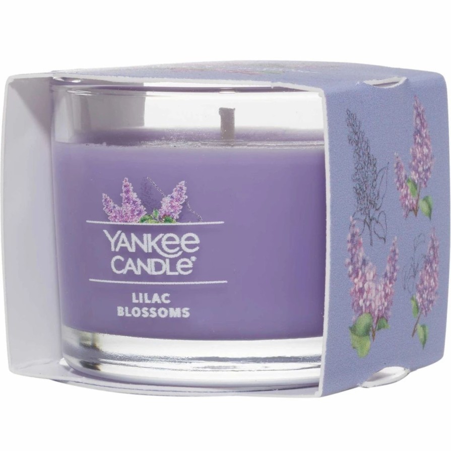 Home Decor * | Best Sale Yankee Candle Lilac Blossom Filled Votive Mini Candle