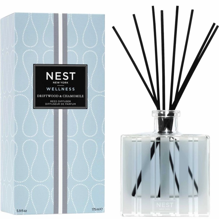 Home Decor * | Hot Sale Nest New York Nest Fragrances New York Driftwood And Chamomile Reed Diffuser