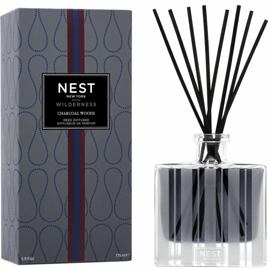 Home Decor * | Deals Nest New York Nest Fragrances New York Charcoal Woods Reed Diffuser