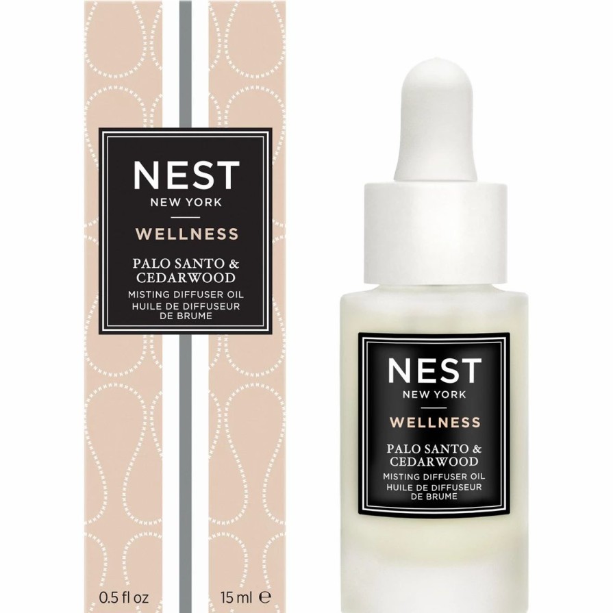 Home Decor * | Outlet Nest New York Nest Fragrances New York Palo Santo And Cedarwood Misting Diffuser Oil