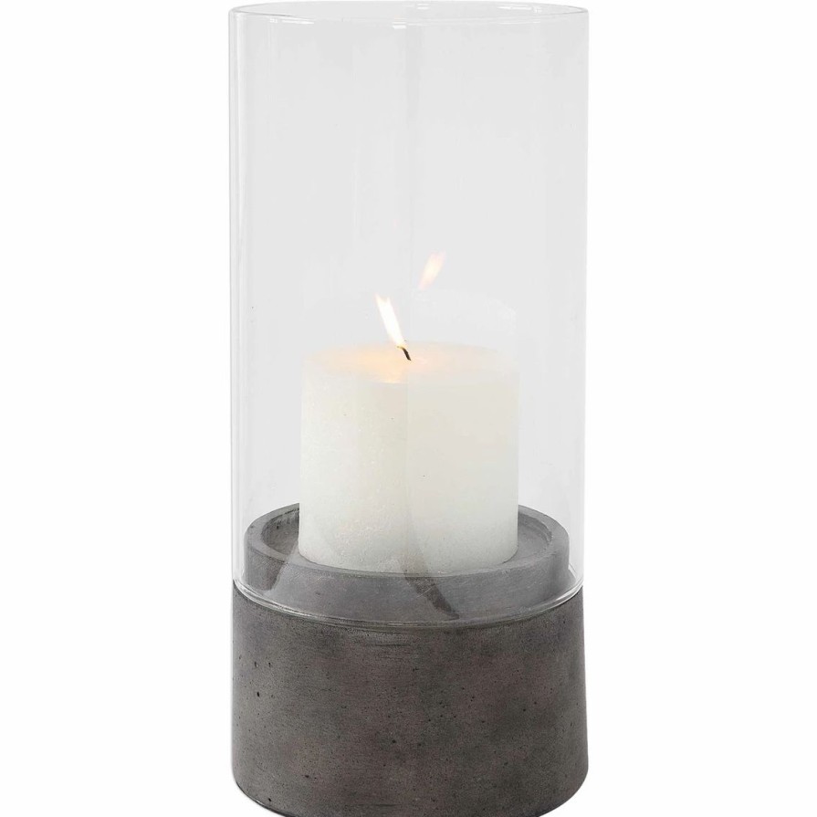 Home Decor * | Flash Sale Uttermost Luka Hurricane Candleholder