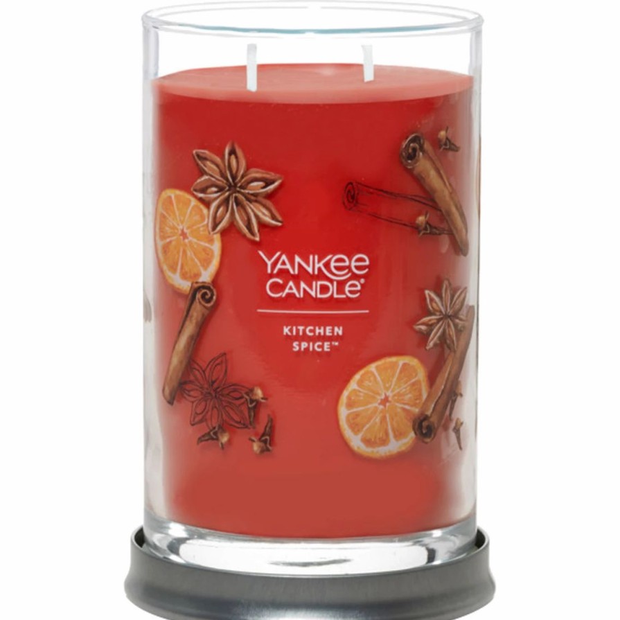 Home Decor * | Outlet Yankee Candle Kitchen Spice Signature Large Tumbler Candle