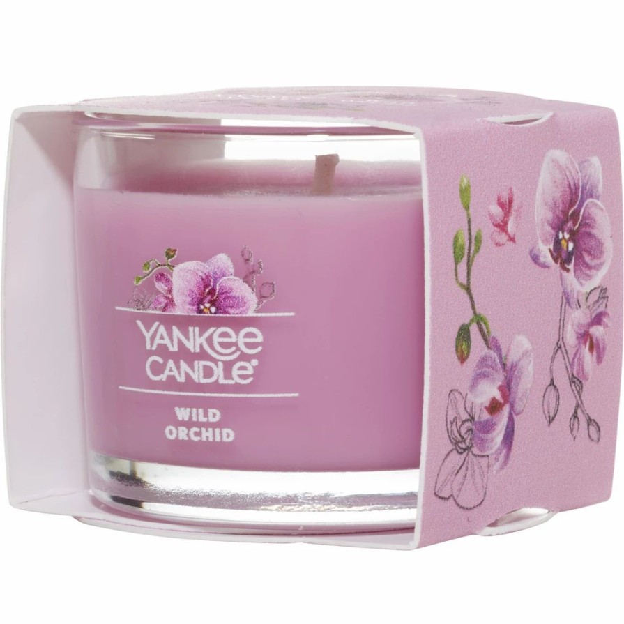 Home Decor * | Top 10 Yankee Candle Wild Orchid Filled Votive Mini Candle