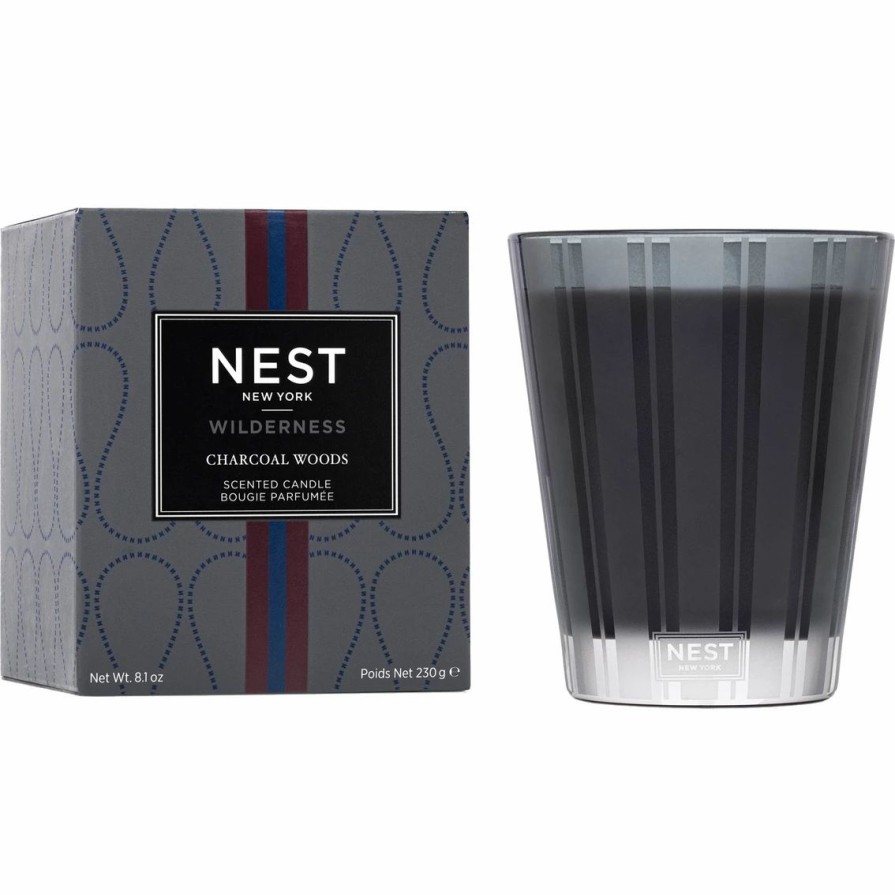 Home Decor * | Hot Sale Nest Fragrances New York Charcoal Woods Classic Candle