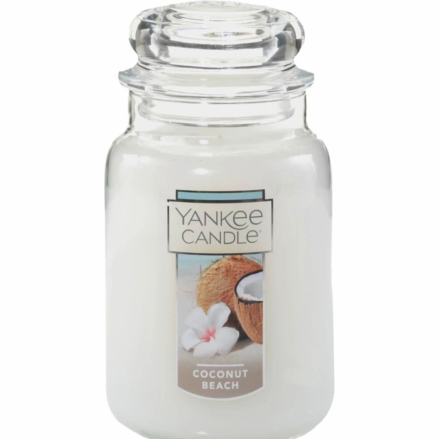 Home Decor * | Best Reviews Of Yankee Candle Coconut Beach Large Jar Candle