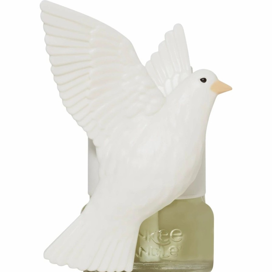 Home Decor * | Hot Sale Yankee Candle Dove Scentplug Diffuser