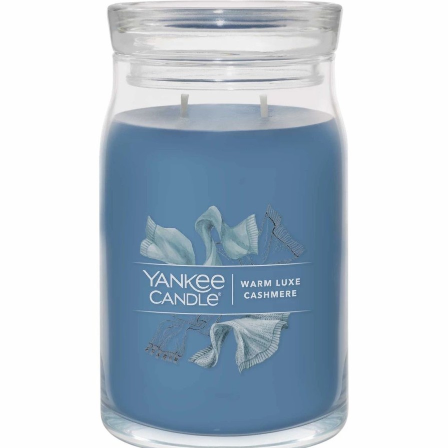 Home Decor * | Coupon Yankee Candle Warm Luxe Cashmere Signature Large Jar Candle