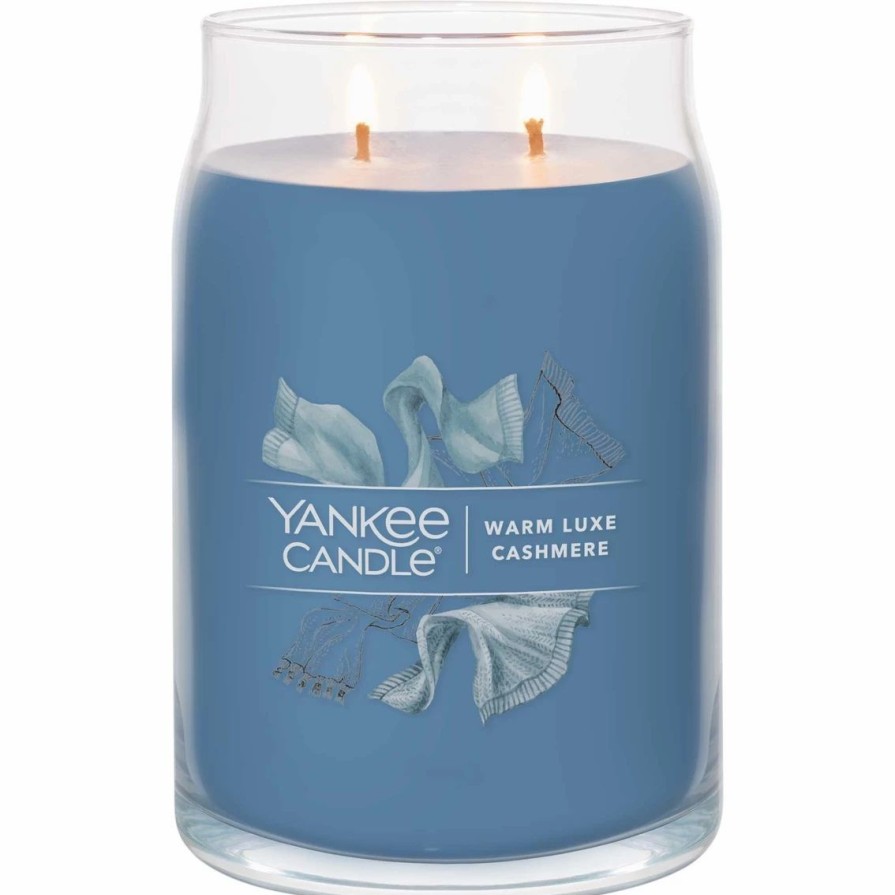 Home Decor * | Coupon Yankee Candle Warm Luxe Cashmere Signature Large Jar Candle