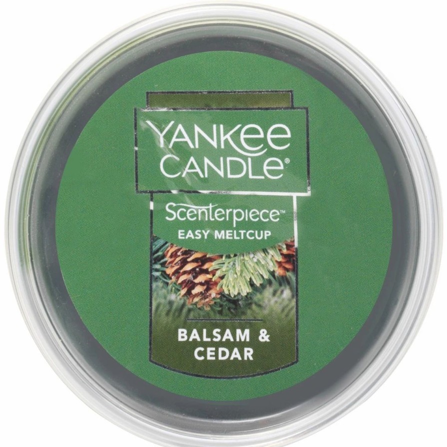 Home Decor * | Best Reviews Of Yankee Candle Balsam And Cedar Easy Meltcup