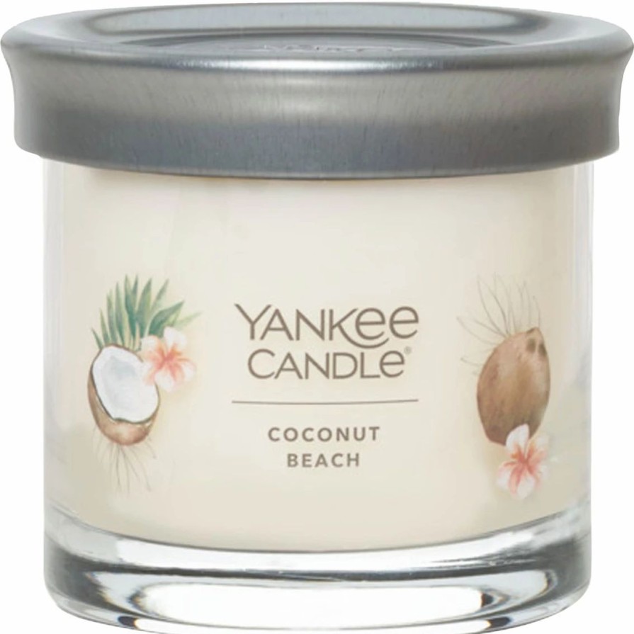 Home Decor * | Coupon Yankee Candle Coconut Beach Signature Small Tumbler Candle