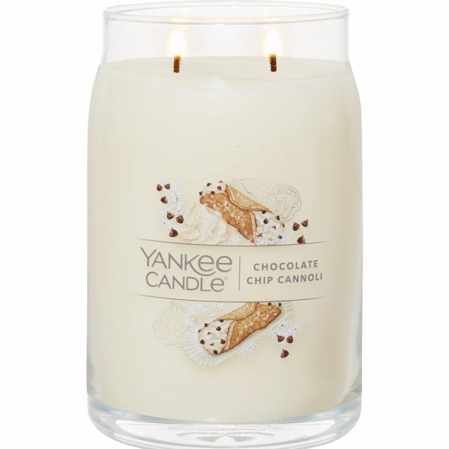 Home Decor * | Discount Yankee Candle Chocolate Chip Cannoli Signature Large Jar Candle