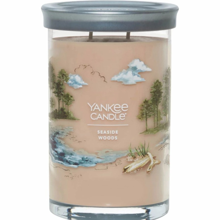 Home Decor * | Discount Yankee Candle Seaside Woods Signature Large Tumbler Candle