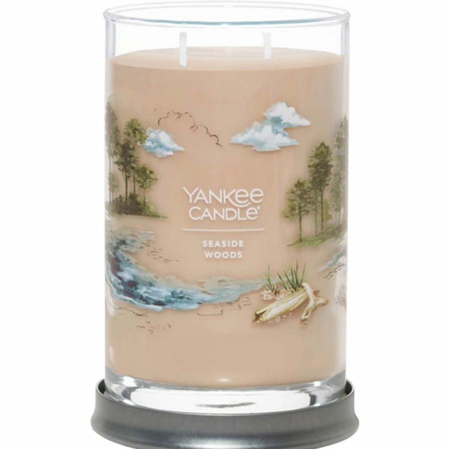 Home Decor * | Discount Yankee Candle Seaside Woods Signature Large Tumbler Candle