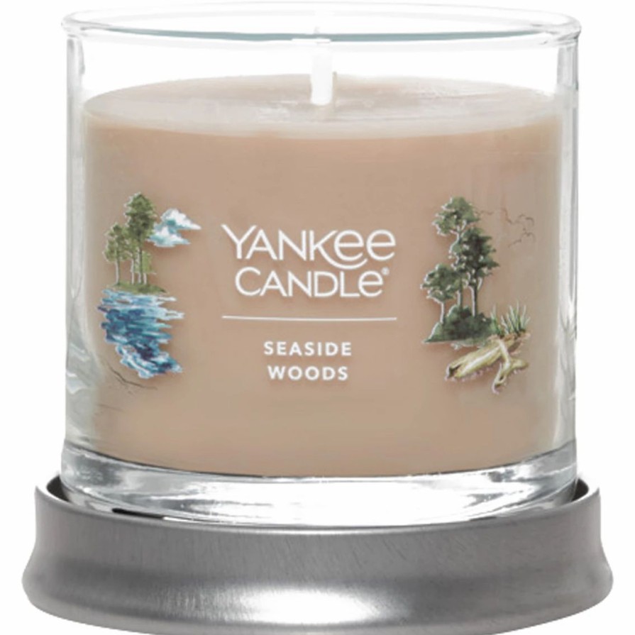 Home Decor * | Discount Yankee Candle Seaside Woods Signature Small Tumbler Candle