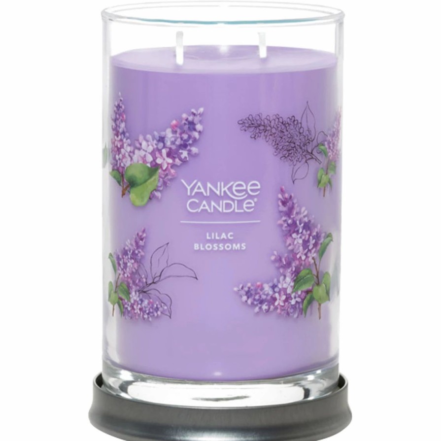 Home Decor * | Promo Yankee Candle Lilac Blossoms Signature Large Tumbler Candle