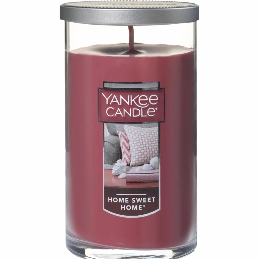 Home Decor * | Best Reviews Of Yankee Candle Home Sweet Home Medium Perfect Pillar Candle