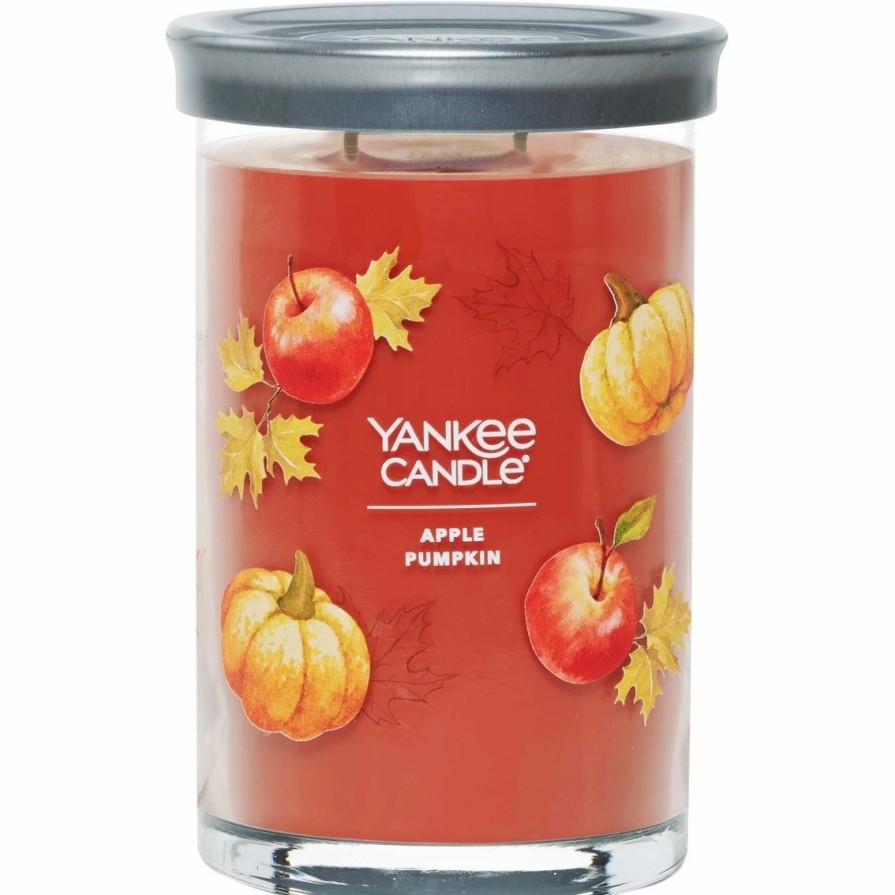 Home Decor * | Deals Yankee Candle Apple Pumpkin Signature Large Tumbler Candle