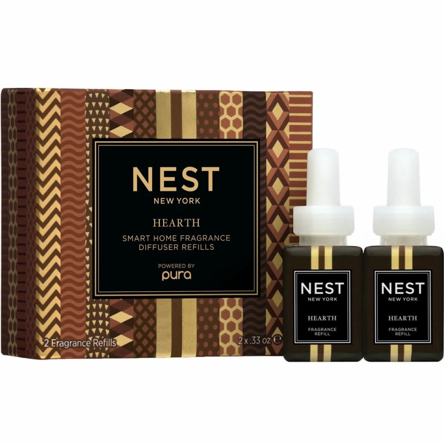 Home Decor * | Cheapest Nest New York Nest Fragrances New York Hearth Refill Duo For Pura Diffuser