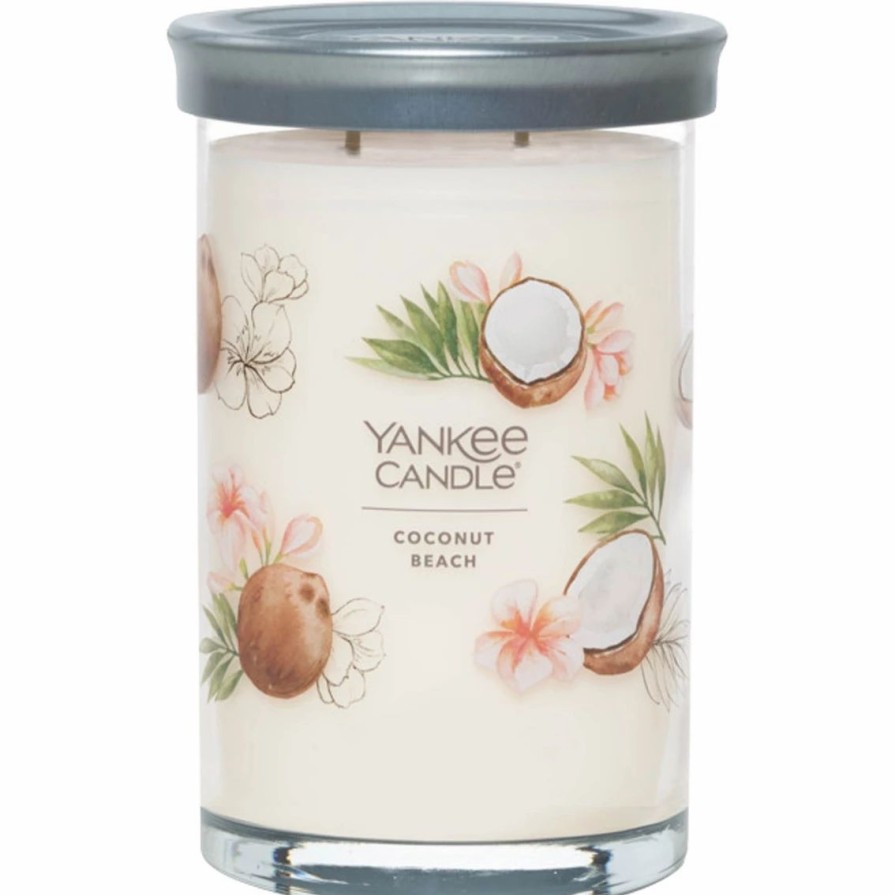 Home Decor * | Best Sale Yankee Candle Coconut Beach Signature Large Tumbler Candle