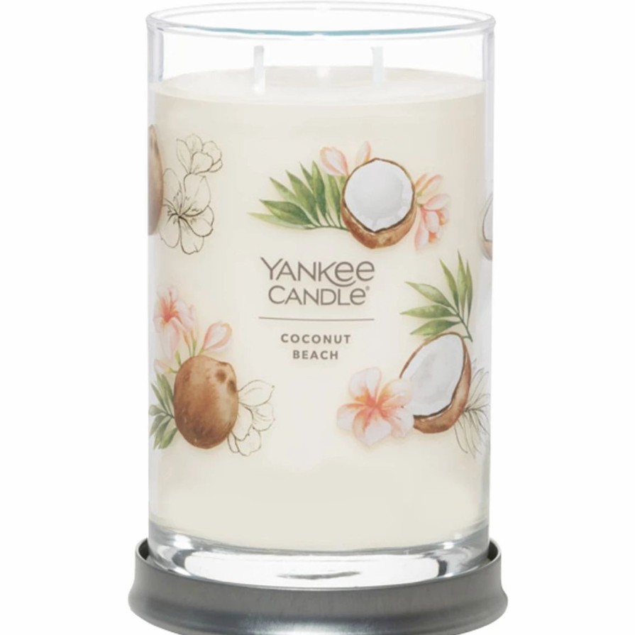 Home Decor * | Best Sale Yankee Candle Coconut Beach Signature Large Tumbler Candle