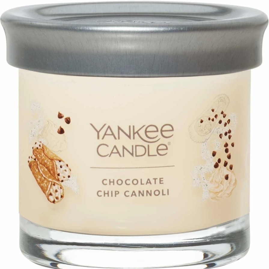 Home Decor * | Outlet Yankee Candle Chocolate Chip Cannoli Signature Small Tumbler Candle