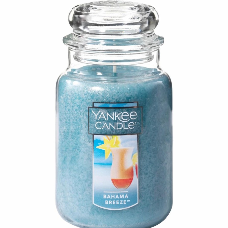 Home Decor * | Budget Yankee Candle Bahama Breeze Large Jar Candle