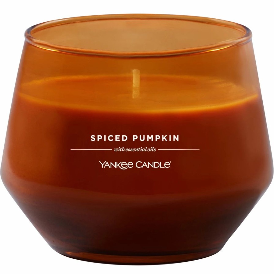 Home Decor * | Coupon Yankee Candle Studio Collection Medium Spiced Pumpkin Candle