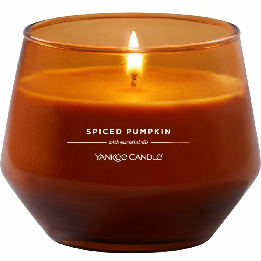 Home Decor * | Coupon Yankee Candle Studio Collection Medium Spiced Pumpkin Candle