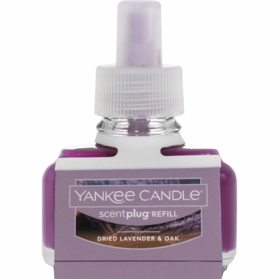 Home Decor * | Flash Sale Yankee Candle Dried Lavender And Oak Scent Plug Refill