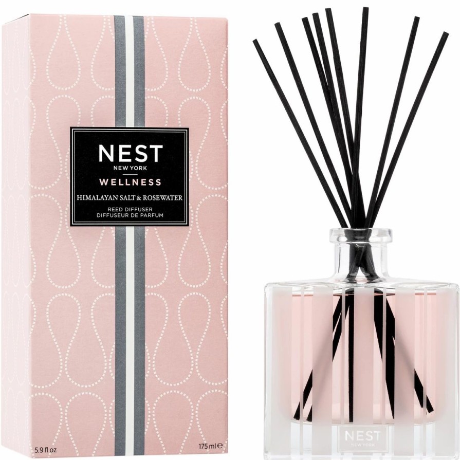 Home Decor * | Buy Nest New York Nest Fragrances New York Himalayan Salt And Rosewater Reed Diffuser