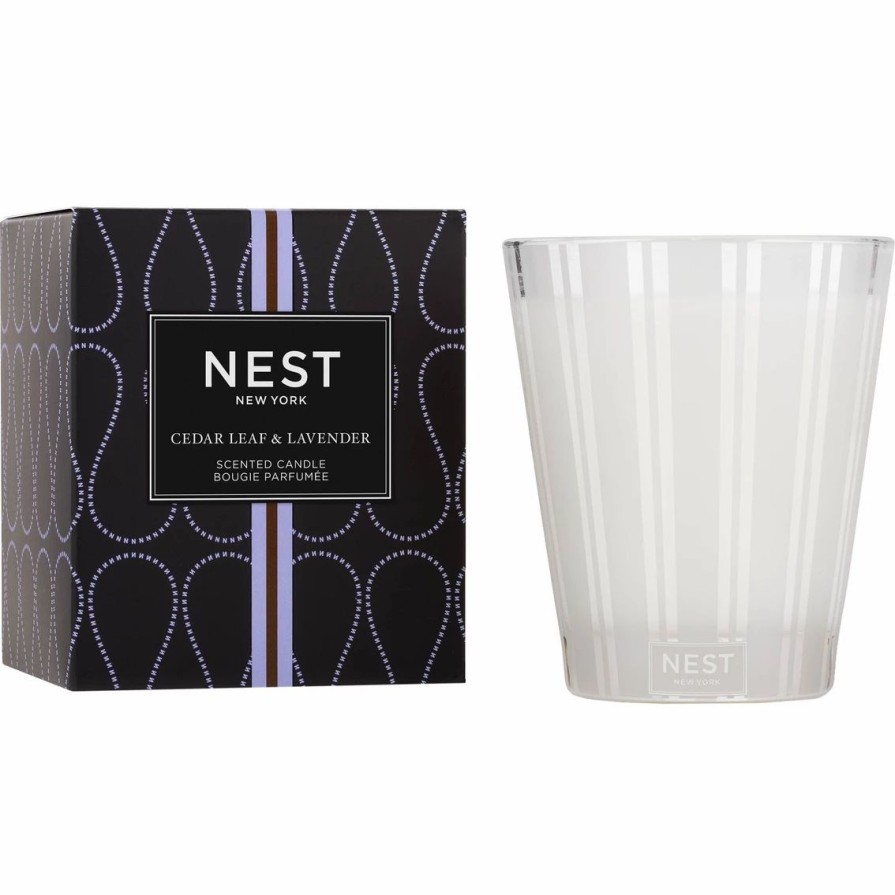 Home Decor * | Discount Nest New York Nest Fragrances Cedar Leaf And Lavender Scented Candle