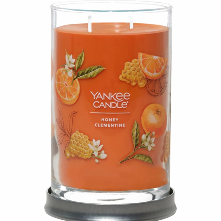 Home Decor * | Coupon Yankee Candle Honey Clementine Signature Large Tumbler Candle