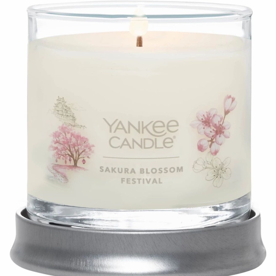 Home Decor * | Best Deal Yankee Candle Sakura Blossom Festival Signature Small Tumbler Candle