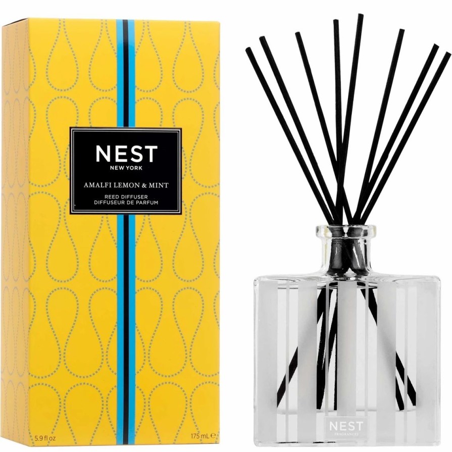 Home Decor * | Coupon Nest New York Nest Fragrances Amalfi Lemon And Mint Reed Diffuser