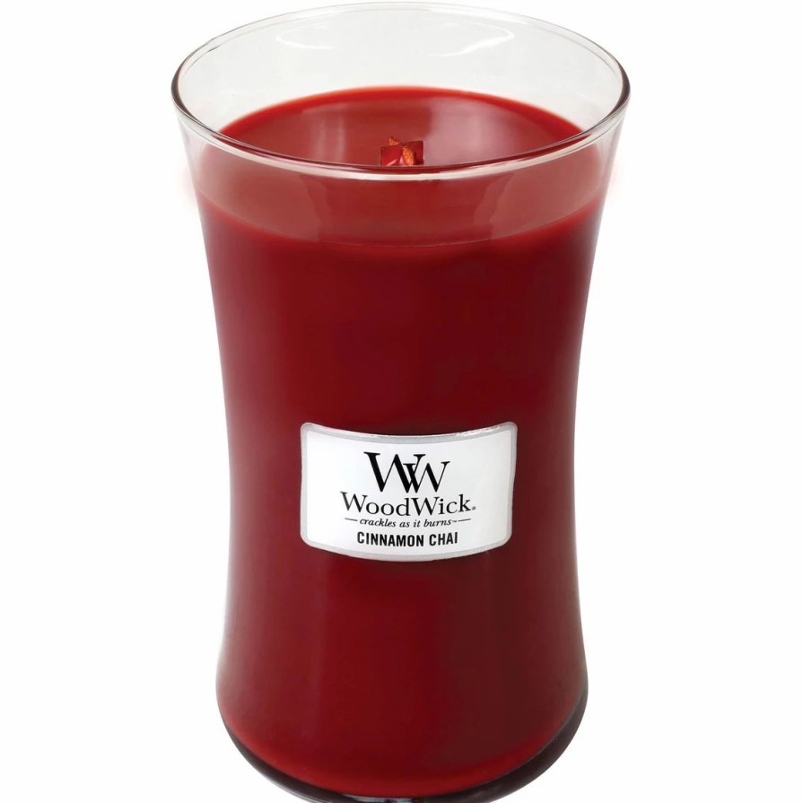 Home Decor * | Hot Sale Woodwick Cinnamon Chai Candle