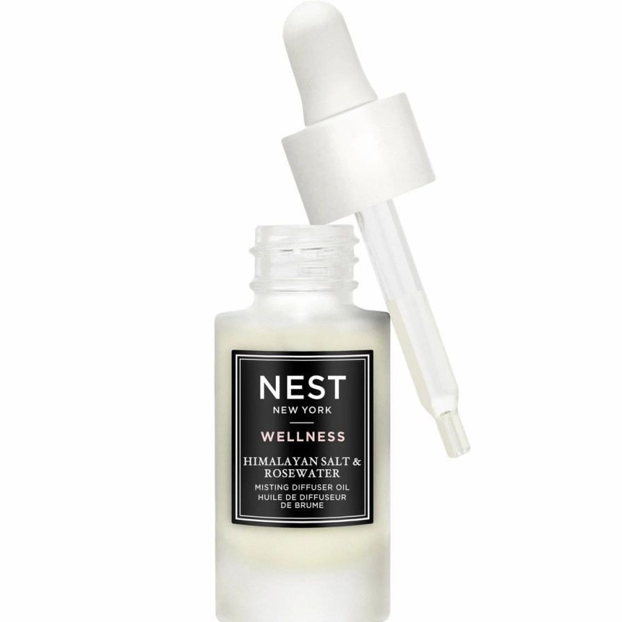 Home Decor * | Best Reviews Of Nest New York Himalayan Salt & Rosewater Misting Diffuser Oil