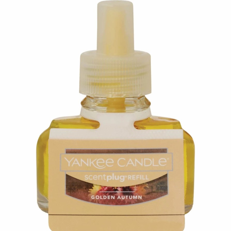 Home Decor * | Flash Sale Yankee Candle Golden Autumn Scentplug Refill