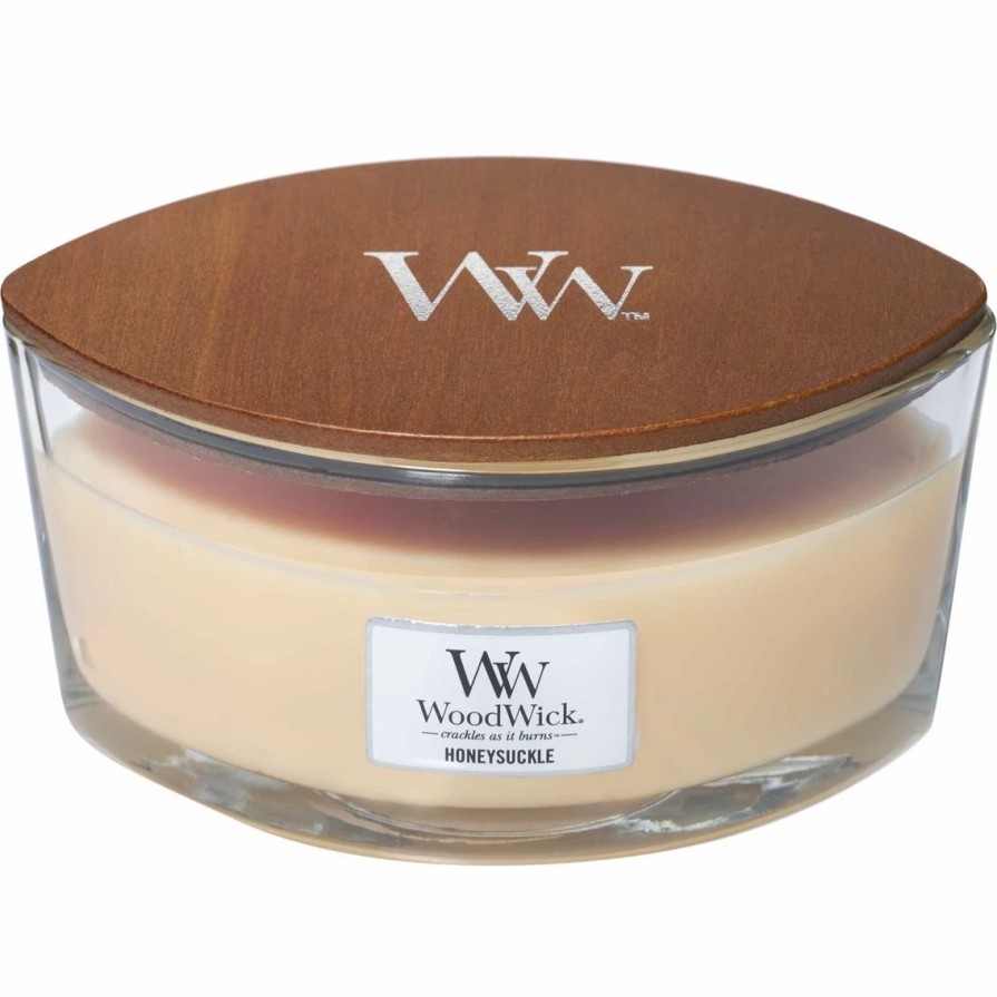 Home Decor * | New Woodwick Honeysuckle Eclipse Candle