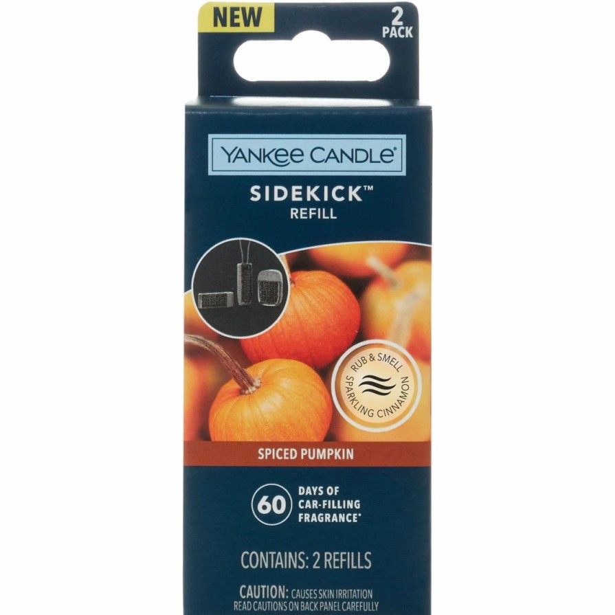 Home Decor * | Best Reviews Of Yankee Candle Spiced Pumpkin Sidekick Universal Refill