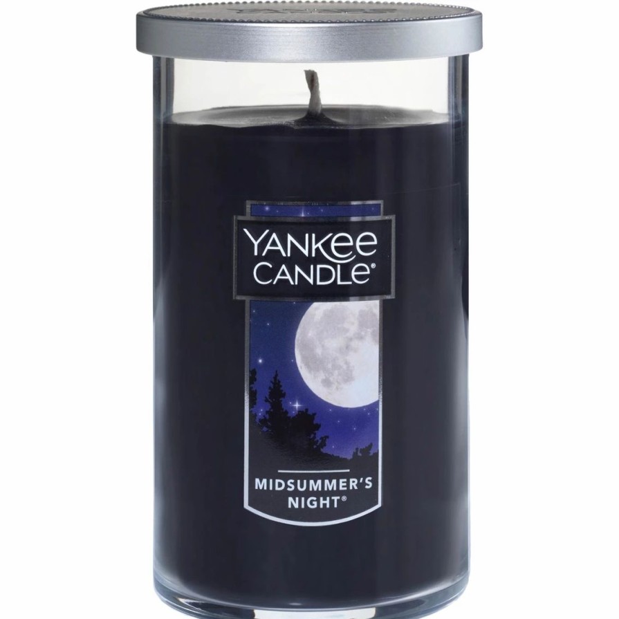 Home Decor * | Discount Yankee Candle Midsummer'S Night Medium Perfect Pillar Candle