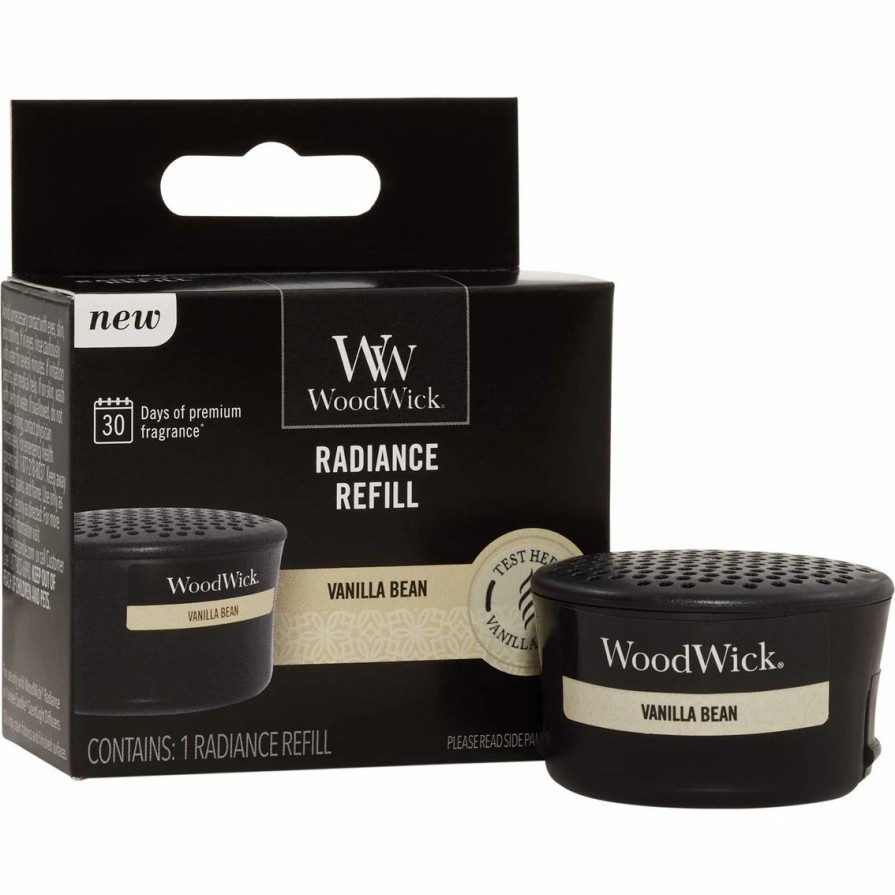 Home Decor * | Top 10 Woodwick Vanilla Bean Radiance Diffuser Refill