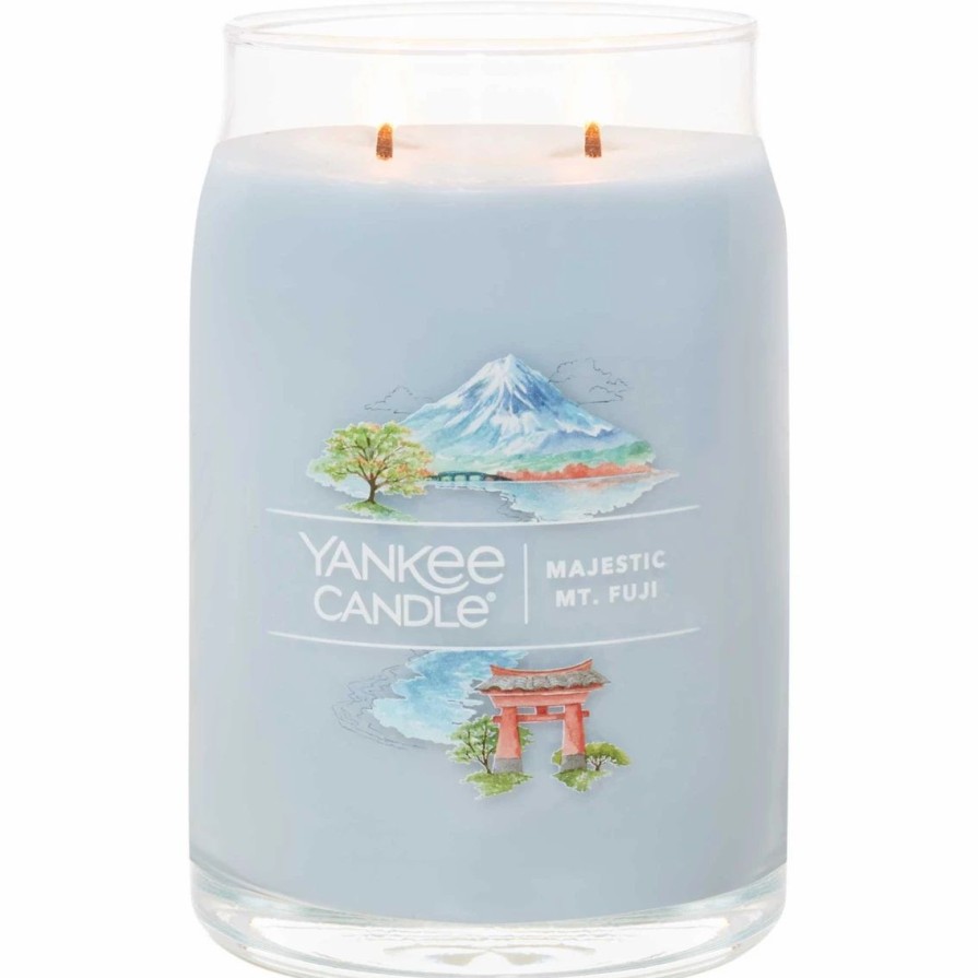 Home Decor * | Best Deal Yankee Candle Large Majestic Mt. Fuji Signature Jar Candle