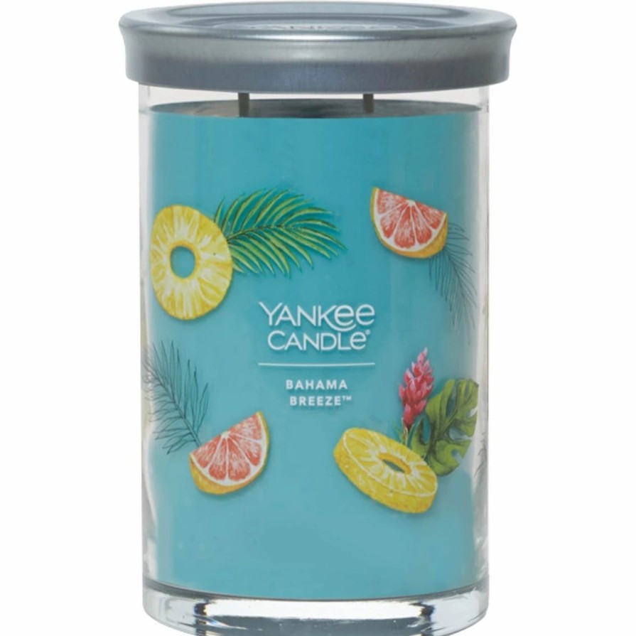 Home Decor * | New Yankee Candle Bahama Breeze Signature Large Tumbler Candle