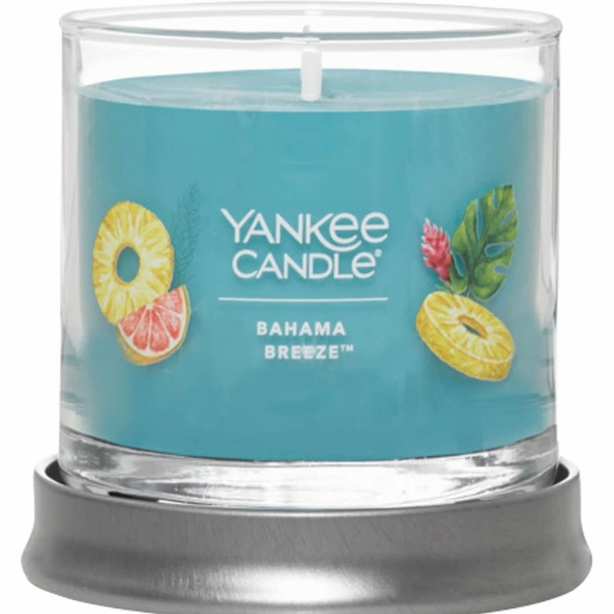 Home Decor * | Budget Yankee Candle Bahama Breeze Signature Small Tumbler Candle