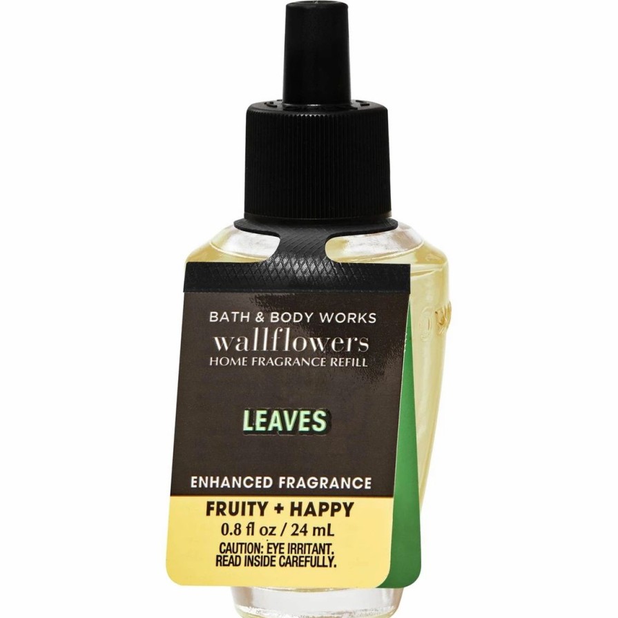 Home Decor * | Discount Bath & Body Works Leaves Wallflowers Fragrance Refill